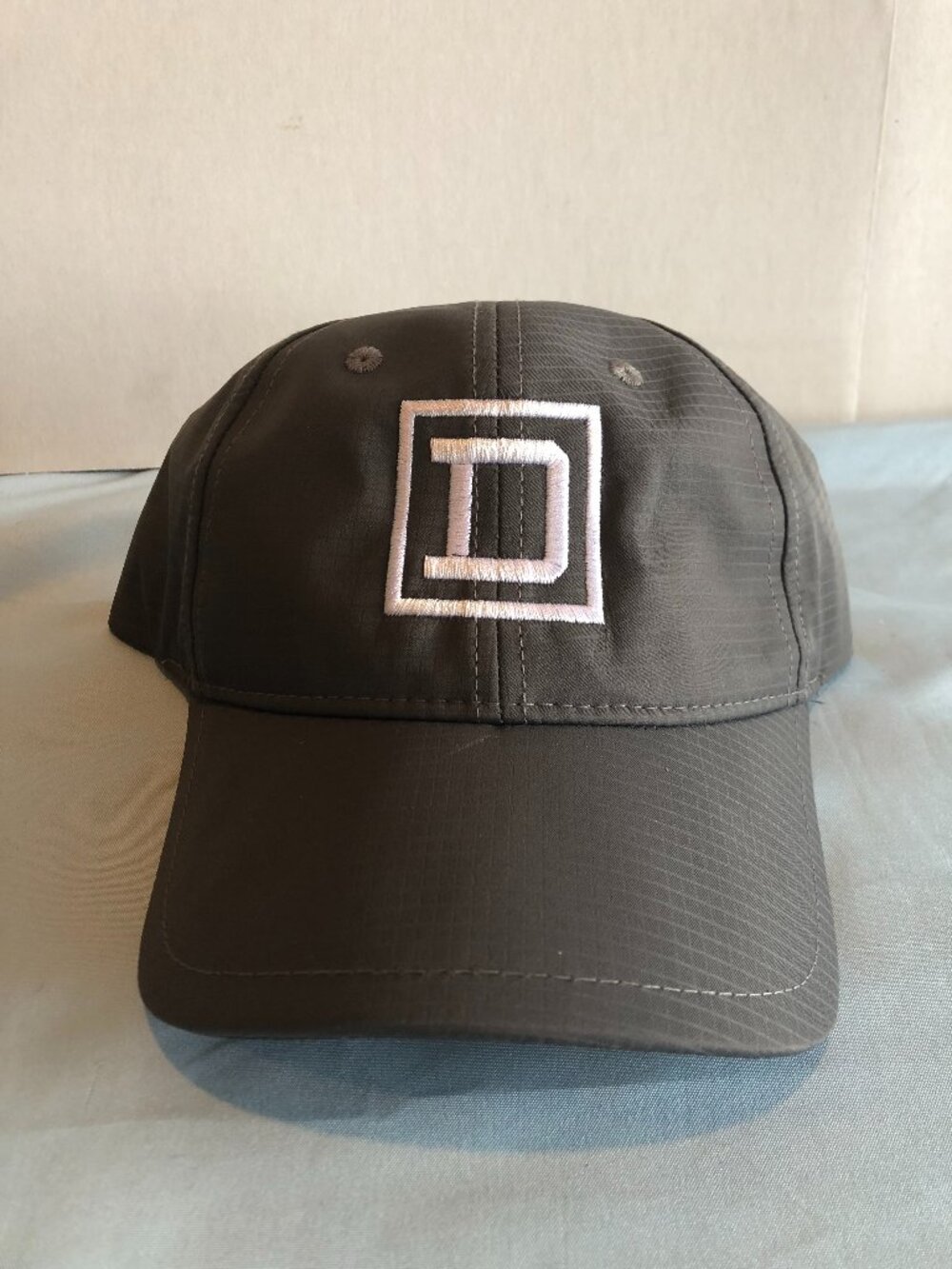 Gray Initial "D" CapAmerica Baseball Hat Cap #F27